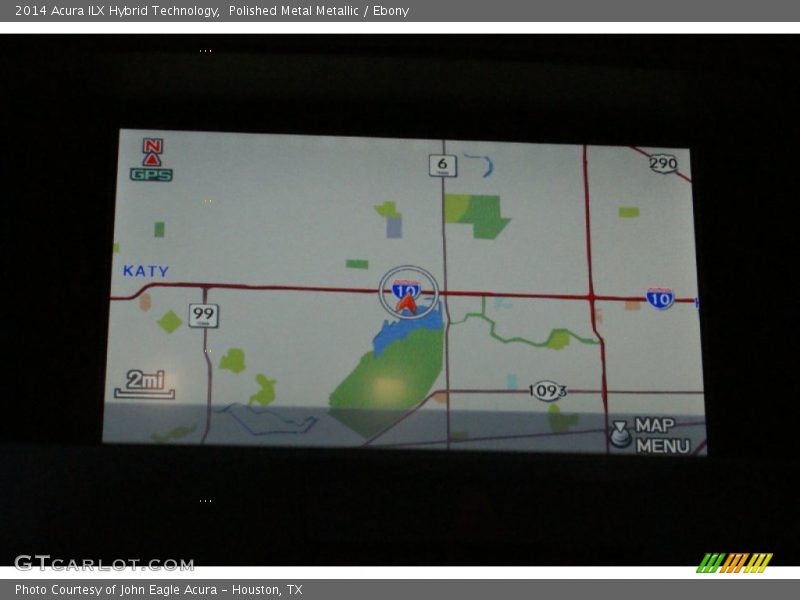 Polished Metal Metallic / Ebony 2014 Acura ILX Hybrid Technology