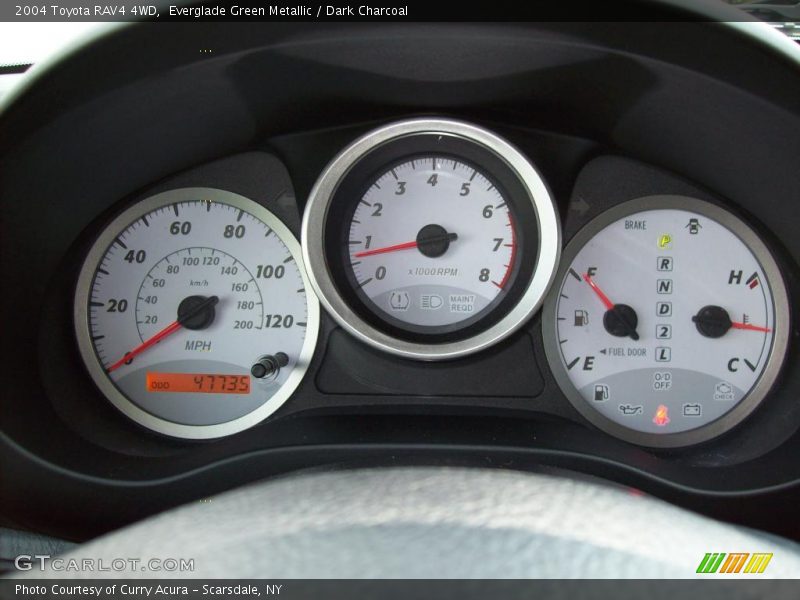 Everglade Green Metallic / Dark Charcoal 2004 Toyota RAV4 4WD