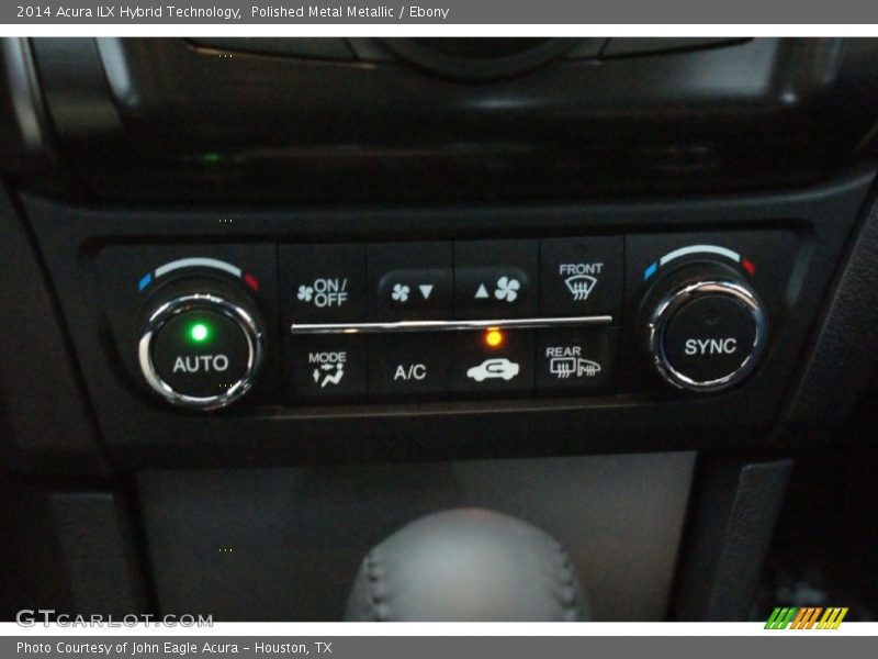 Polished Metal Metallic / Ebony 2014 Acura ILX Hybrid Technology