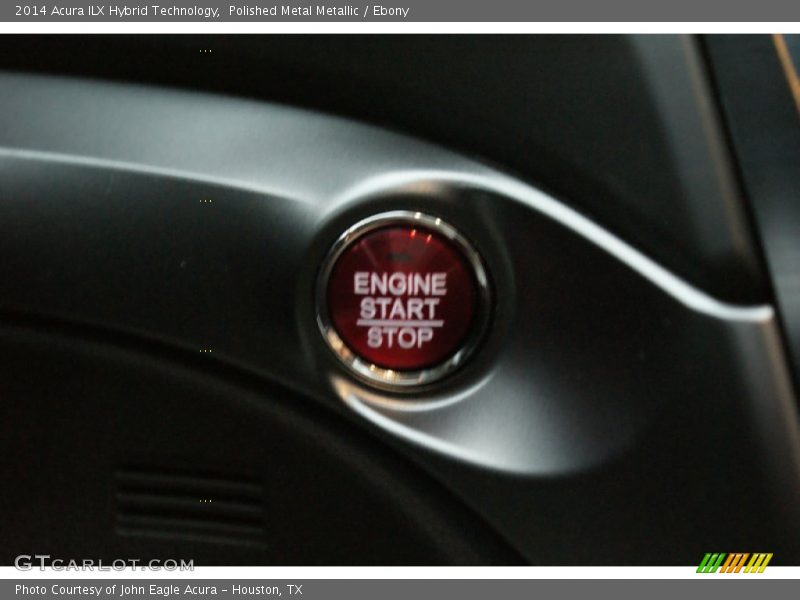 Polished Metal Metallic / Ebony 2014 Acura ILX Hybrid Technology