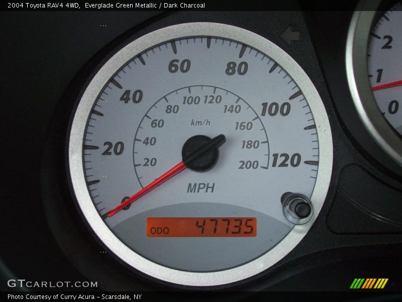 Everglade Green Metallic / Dark Charcoal 2004 Toyota RAV4 4WD