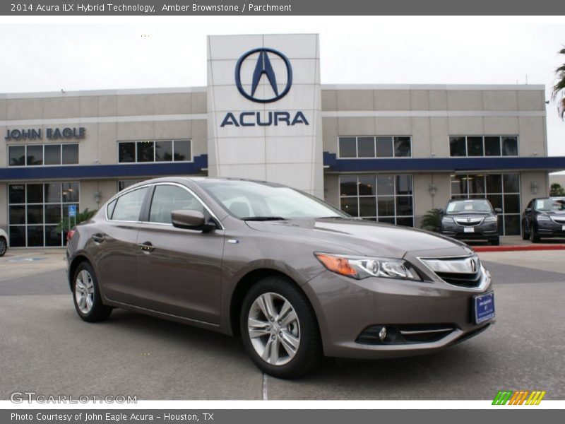 Amber Brownstone / Parchment 2014 Acura ILX Hybrid Technology