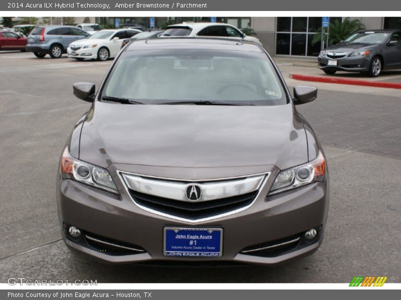 Amber Brownstone / Parchment 2014 Acura ILX Hybrid Technology