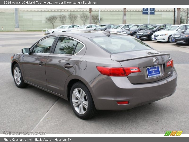 Amber Brownstone / Parchment 2014 Acura ILX Hybrid Technology