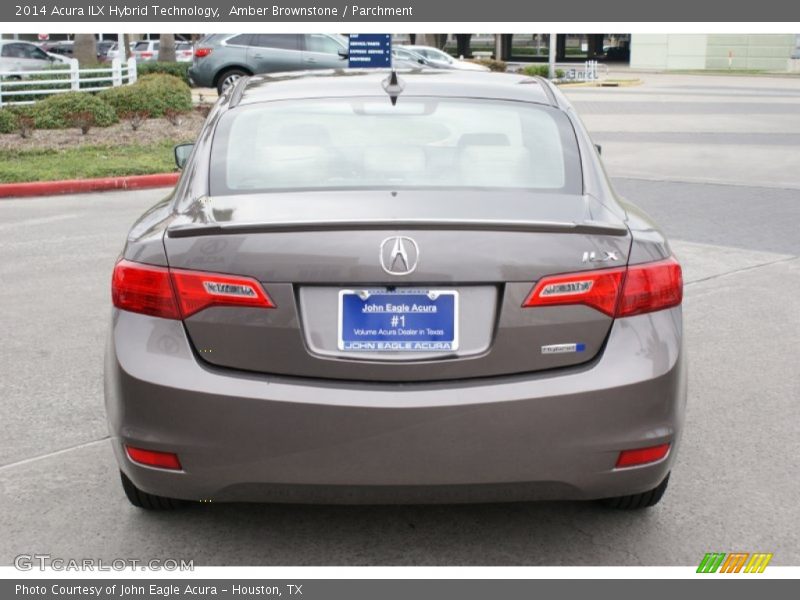 Amber Brownstone / Parchment 2014 Acura ILX Hybrid Technology