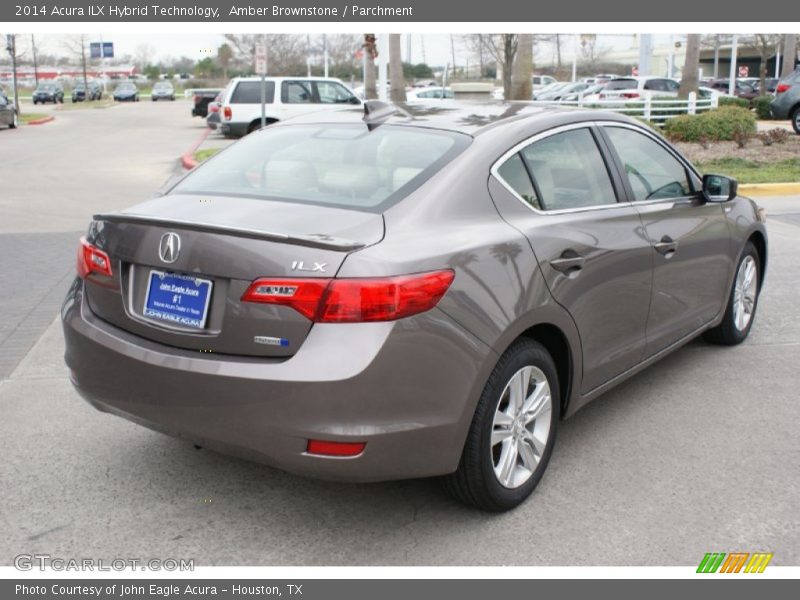Amber Brownstone / Parchment 2014 Acura ILX Hybrid Technology