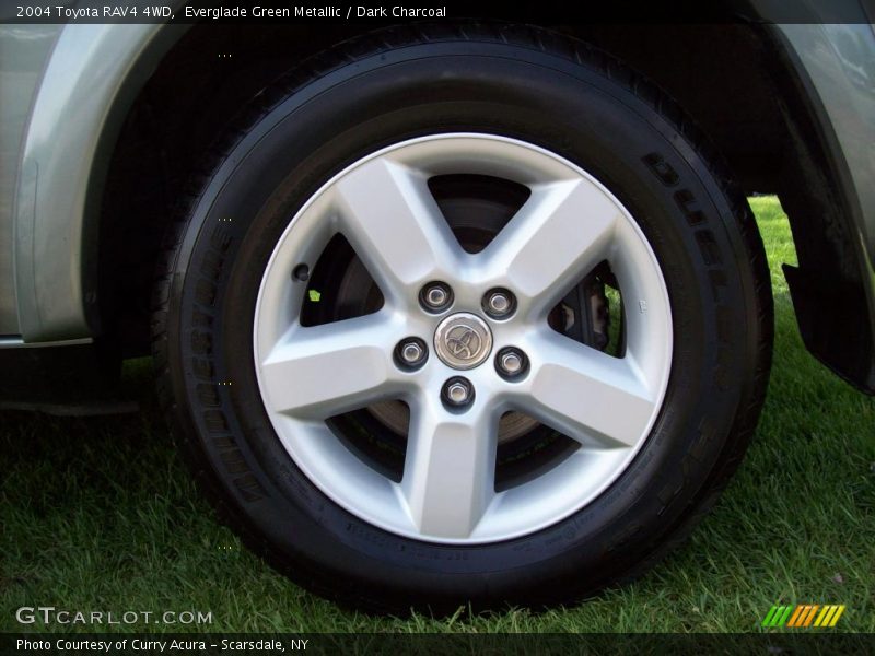 Everglade Green Metallic / Dark Charcoal 2004 Toyota RAV4 4WD