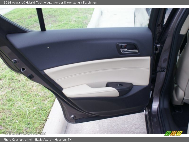 Amber Brownstone / Parchment 2014 Acura ILX Hybrid Technology