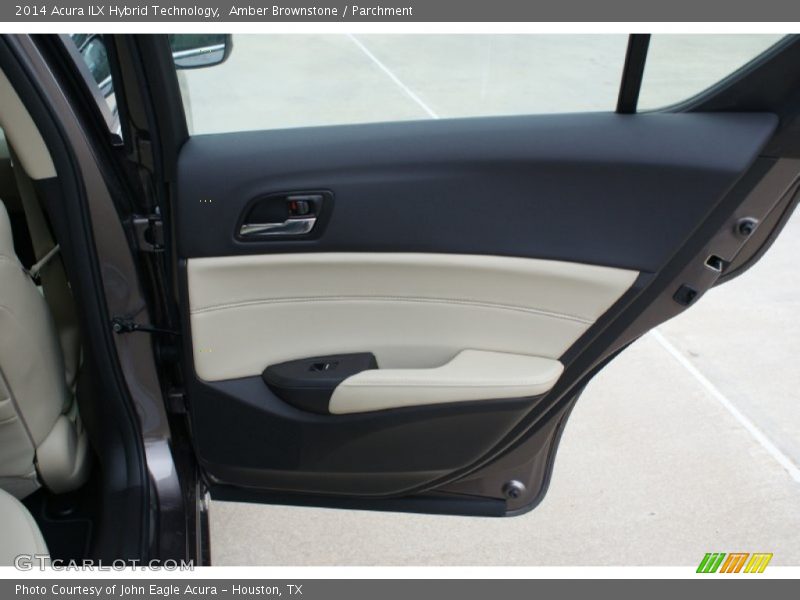 Amber Brownstone / Parchment 2014 Acura ILX Hybrid Technology