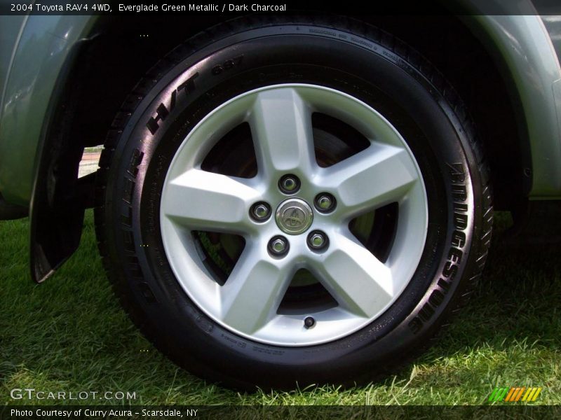 Everglade Green Metallic / Dark Charcoal 2004 Toyota RAV4 4WD