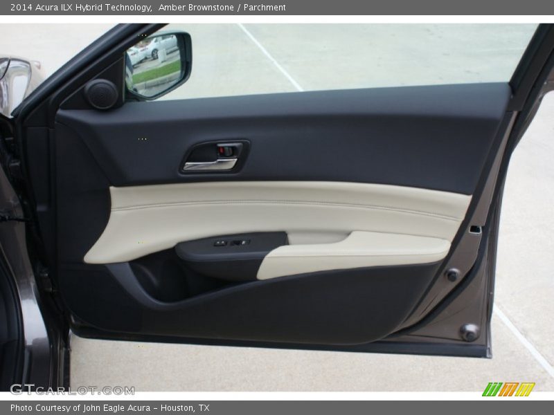Amber Brownstone / Parchment 2014 Acura ILX Hybrid Technology