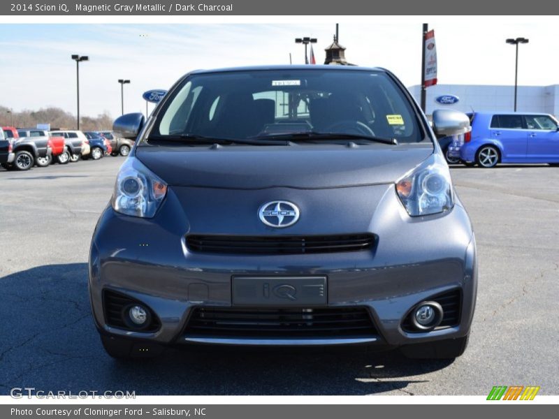 Magnetic Gray Metallic / Dark Charcoal 2014 Scion iQ