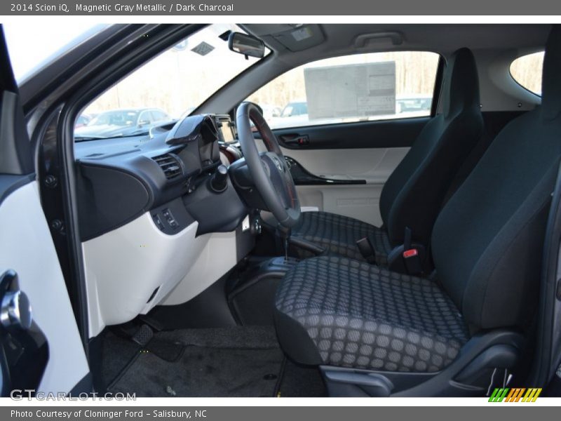 Magnetic Gray Metallic / Dark Charcoal 2014 Scion iQ