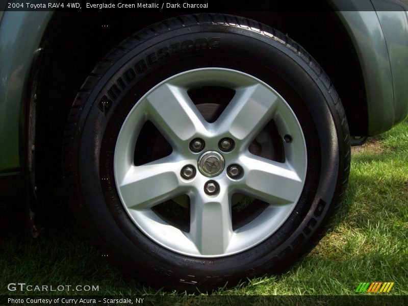 Everglade Green Metallic / Dark Charcoal 2004 Toyota RAV4 4WD