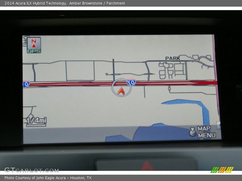 Amber Brownstone / Parchment 2014 Acura ILX Hybrid Technology