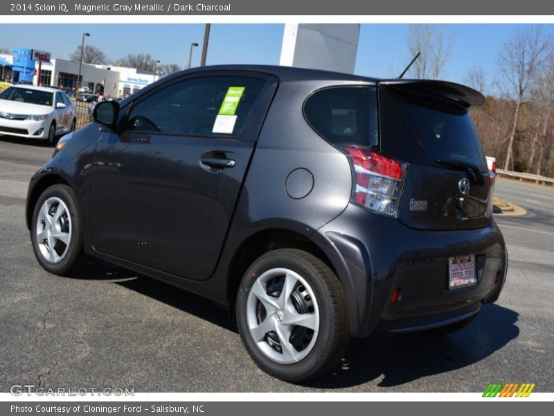 Magnetic Gray Metallic / Dark Charcoal 2014 Scion iQ