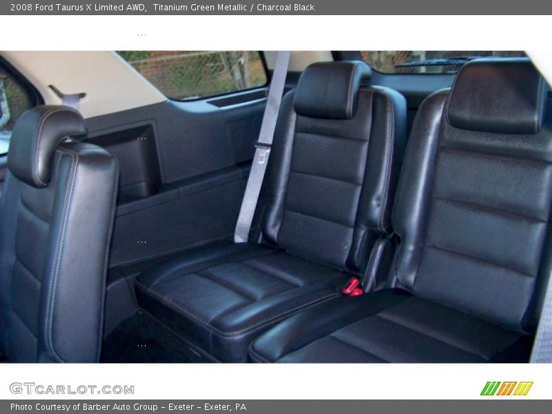 Titanium Green Metallic / Charcoal Black 2008 Ford Taurus X Limited AWD