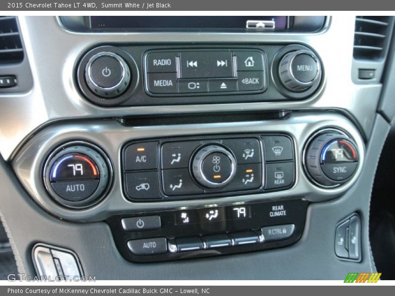 Controls of 2015 Tahoe LT 4WD