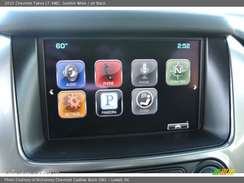 Controls of 2015 Tahoe LT 4WD