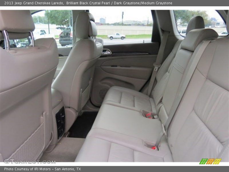 Brilliant Black Crystal Pearl / Dark Graystone/Medium Graystone 2013 Jeep Grand Cherokee Laredo