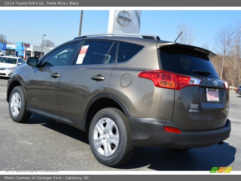 Pyrite Mica / Black 2014 Toyota RAV4 LE