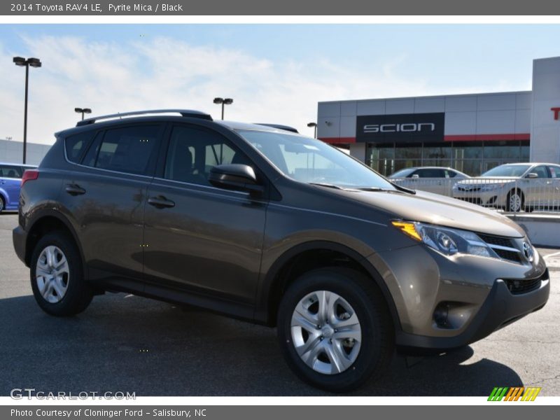 Pyrite Mica / Black 2014 Toyota RAV4 LE