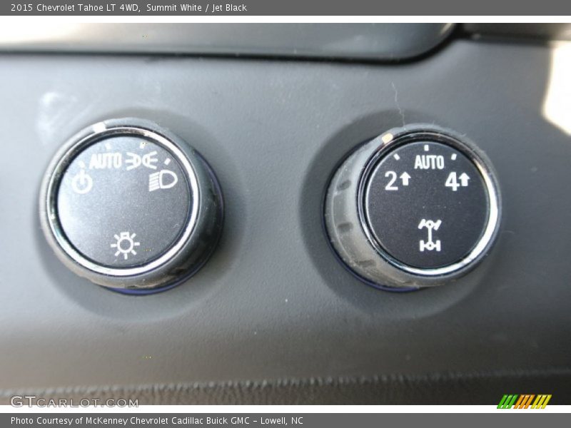 Controls of 2015 Tahoe LT 4WD