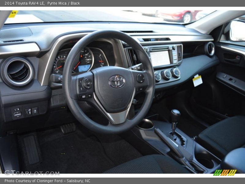  2014 RAV4 LE Black Interior