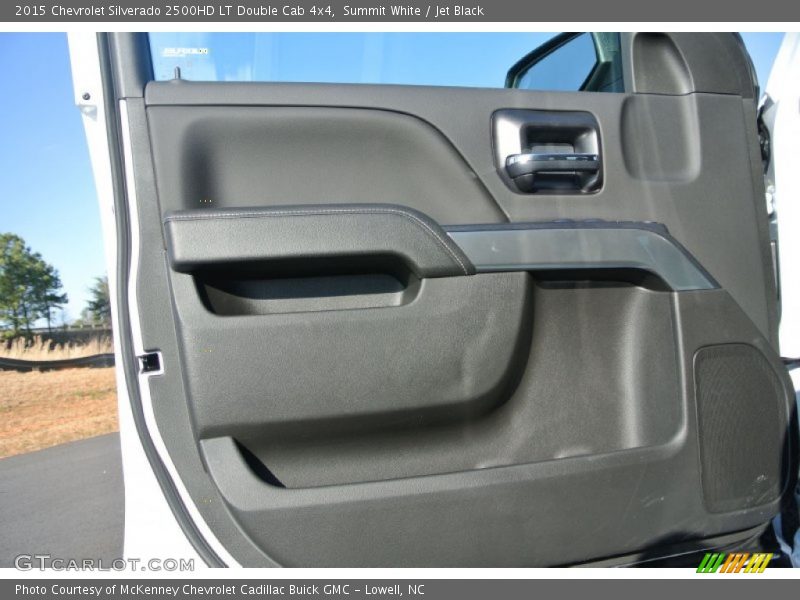 Summit White / Jet Black 2015 Chevrolet Silverado 2500HD LT Double Cab 4x4