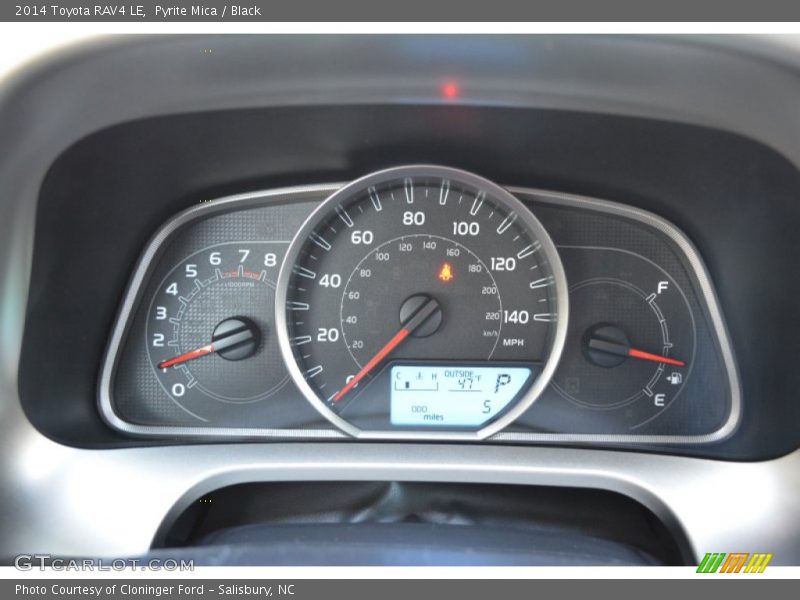  2014 RAV4 LE LE Gauges