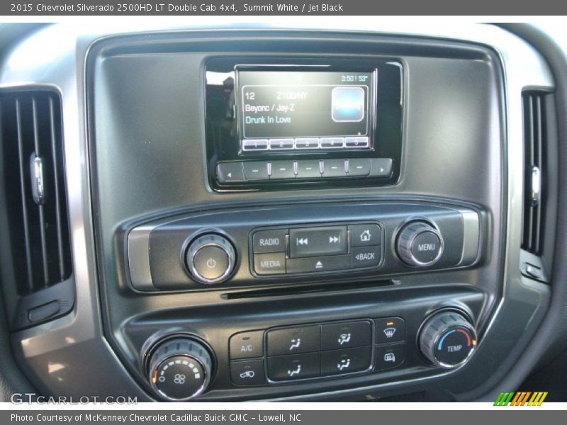 Controls of 2015 Silverado 2500HD LT Double Cab 4x4
