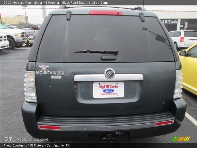 Black Pearl Slate Metallic / Camel 2010 Mercury Mountaineer V6 Premier