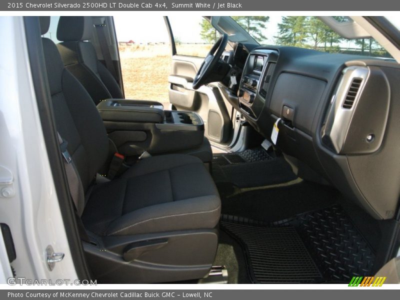 Summit White / Jet Black 2015 Chevrolet Silverado 2500HD LT Double Cab 4x4