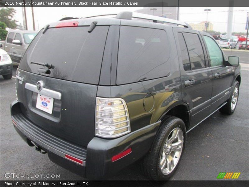 Black Pearl Slate Metallic / Camel 2010 Mercury Mountaineer V6 Premier