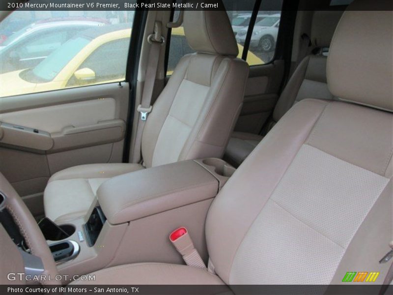 Black Pearl Slate Metallic / Camel 2010 Mercury Mountaineer V6 Premier