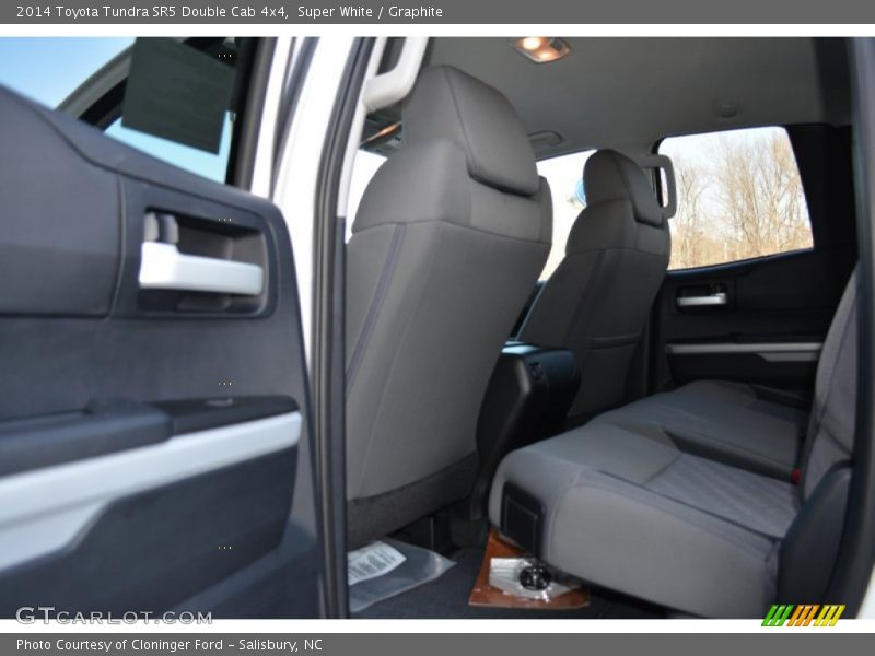 Super White / Graphite 2014 Toyota Tundra SR5 Double Cab 4x4