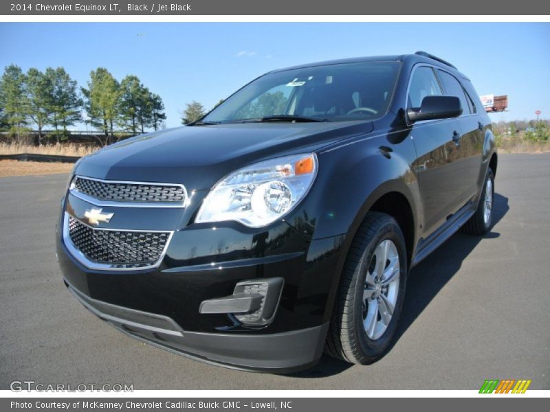 Black / Jet Black 2014 Chevrolet Equinox LT