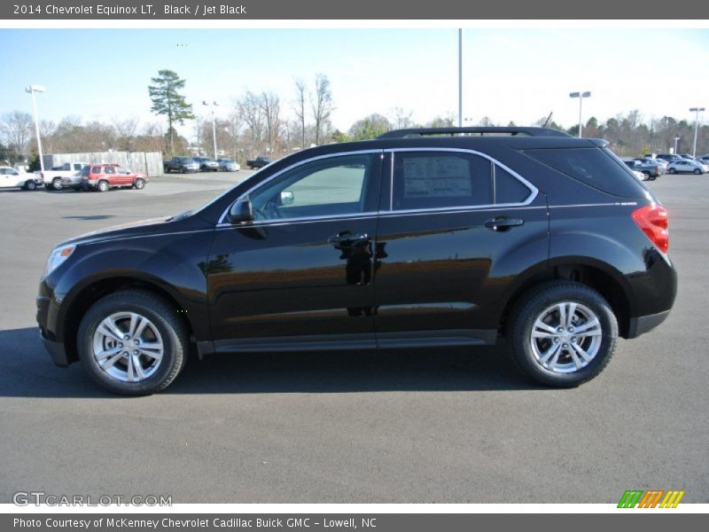 Black / Jet Black 2014 Chevrolet Equinox LT