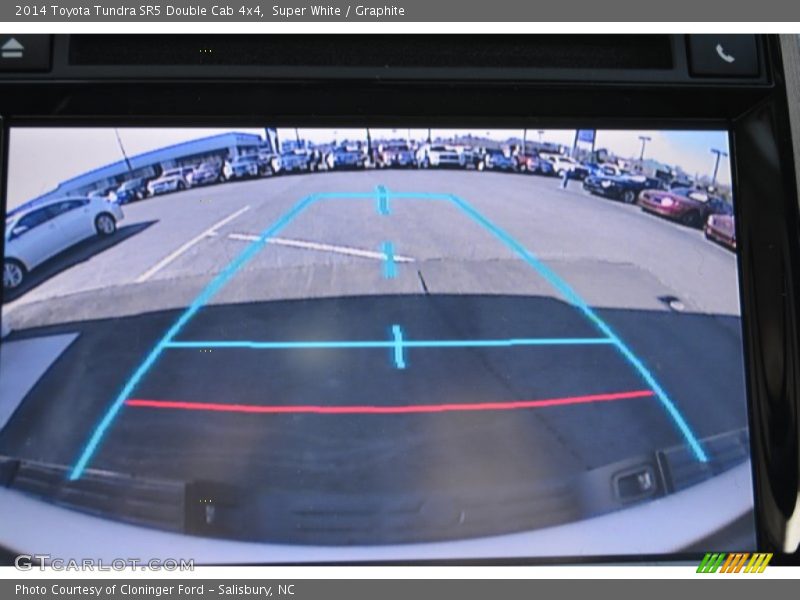 Super White / Graphite 2014 Toyota Tundra SR5 Double Cab 4x4