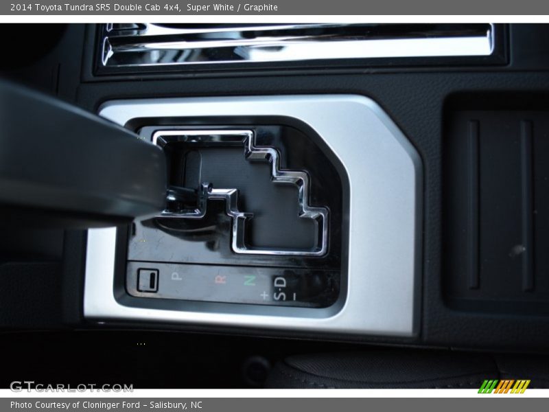 Super White / Graphite 2014 Toyota Tundra SR5 Double Cab 4x4