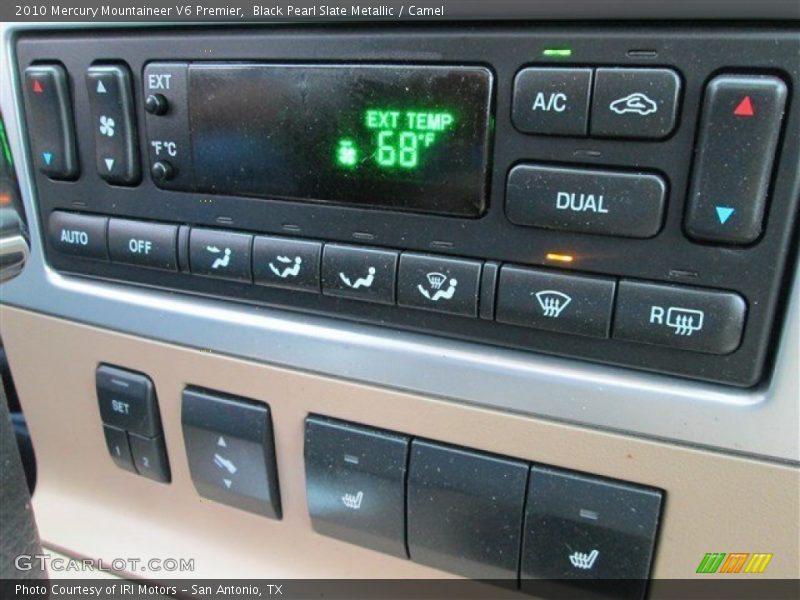 Black Pearl Slate Metallic / Camel 2010 Mercury Mountaineer V6 Premier