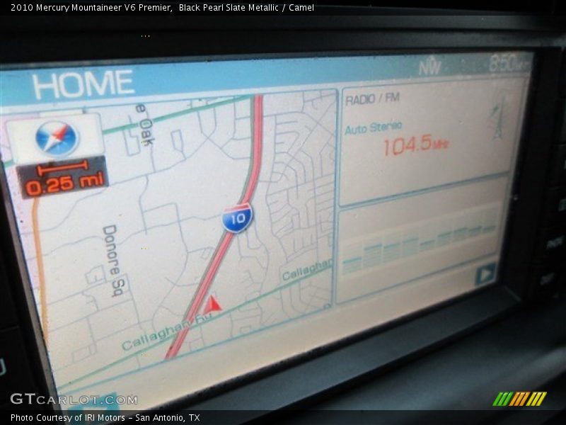 Black Pearl Slate Metallic / Camel 2010 Mercury Mountaineer V6 Premier