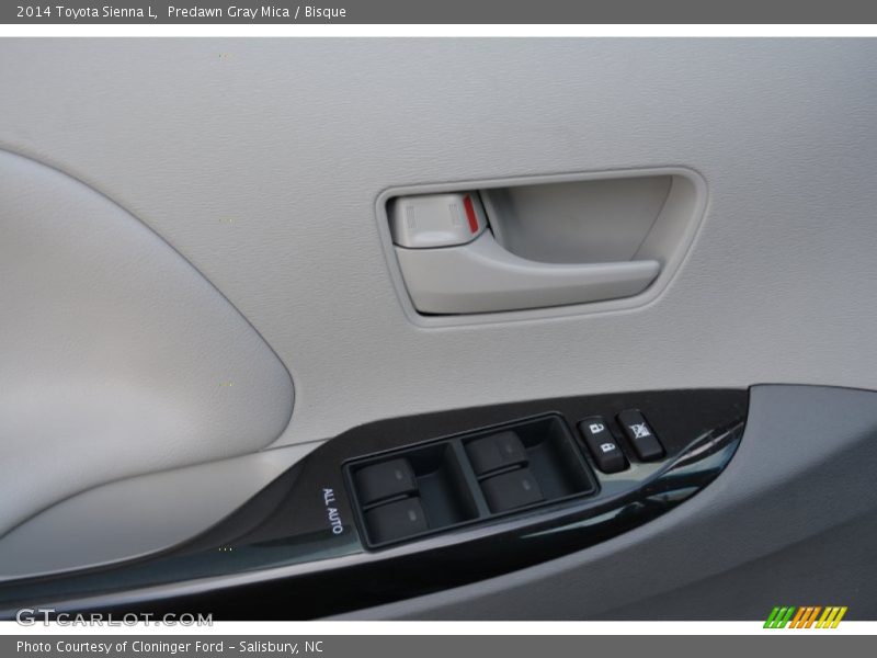 Predawn Gray Mica / Bisque 2014 Toyota Sienna L