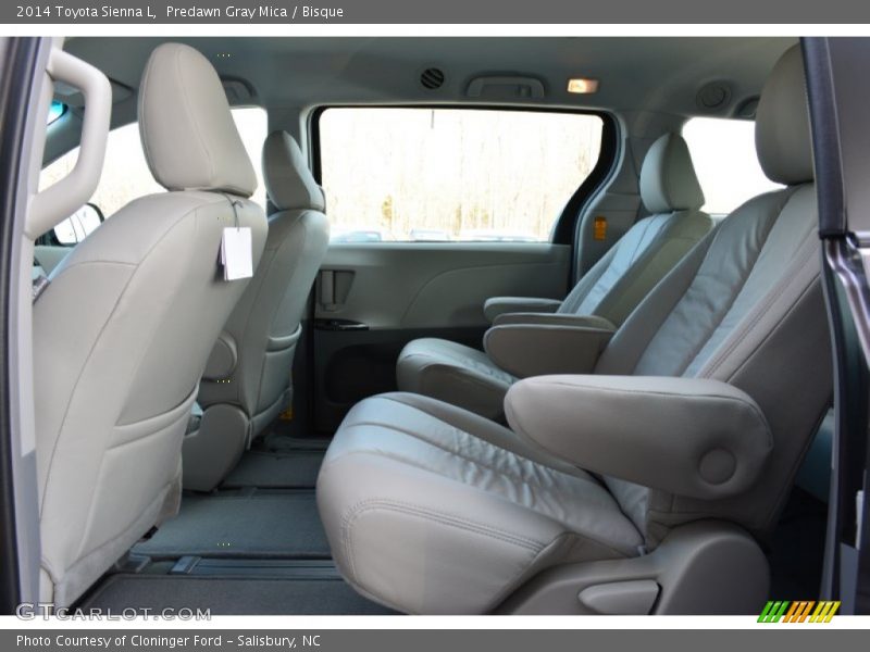 Predawn Gray Mica / Bisque 2014 Toyota Sienna L