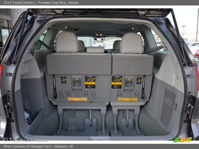 Predawn Gray Mica / Bisque 2014 Toyota Sienna L