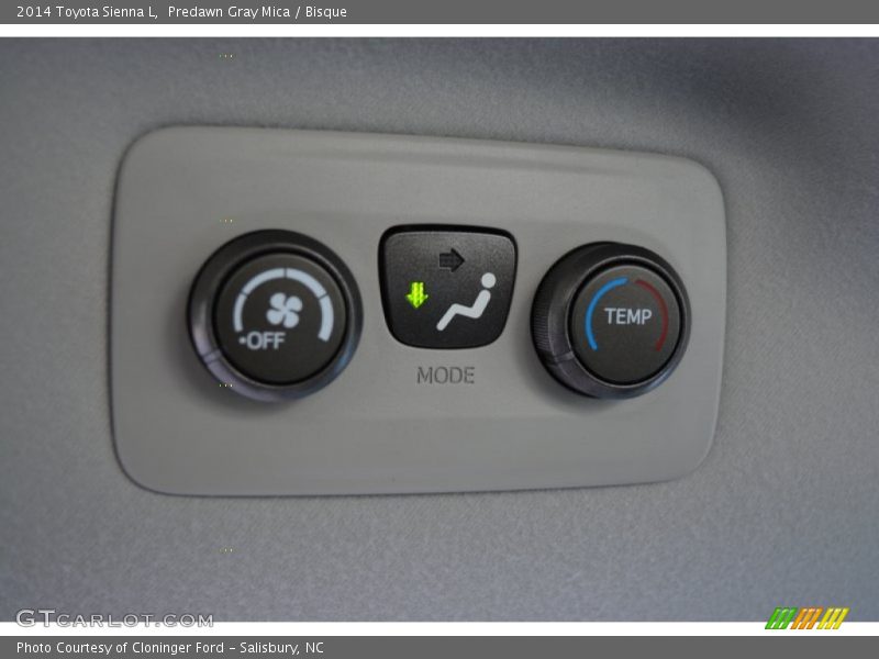 Predawn Gray Mica / Bisque 2014 Toyota Sienna L