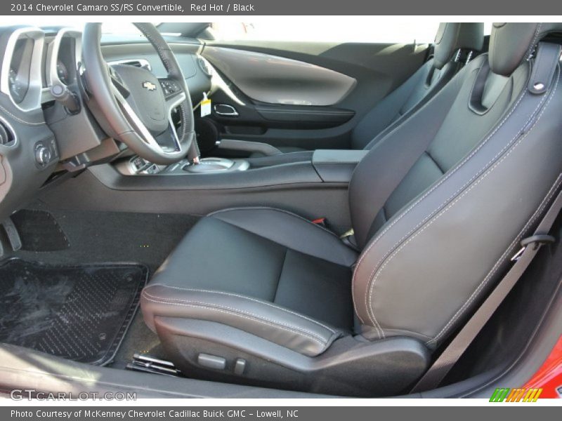 Front Seat of 2014 Camaro SS/RS Convertible