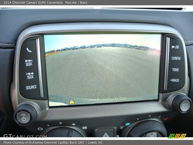 Red Hot / Black 2014 Chevrolet Camaro SS/RS Convertible
