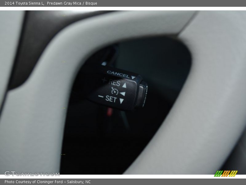 Predawn Gray Mica / Bisque 2014 Toyota Sienna L