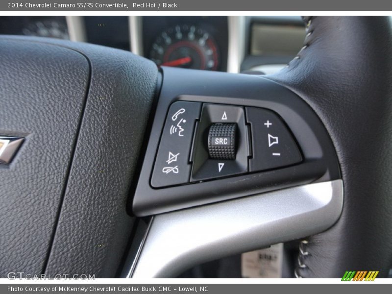 Red Hot / Black 2014 Chevrolet Camaro SS/RS Convertible